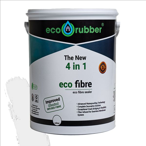 Eco Rubber 4 In 1 Eco Fibre White 20L