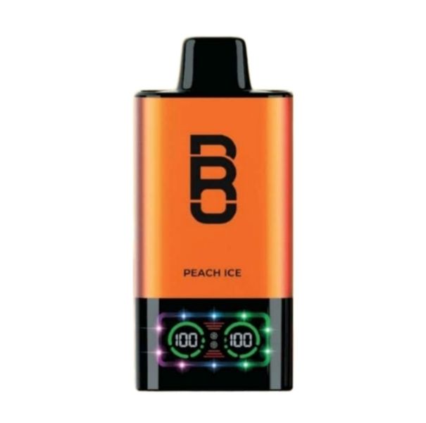 Bro Vapes Hookah Disposable DTL 60000 Puffs 50mg - Peach Ice
