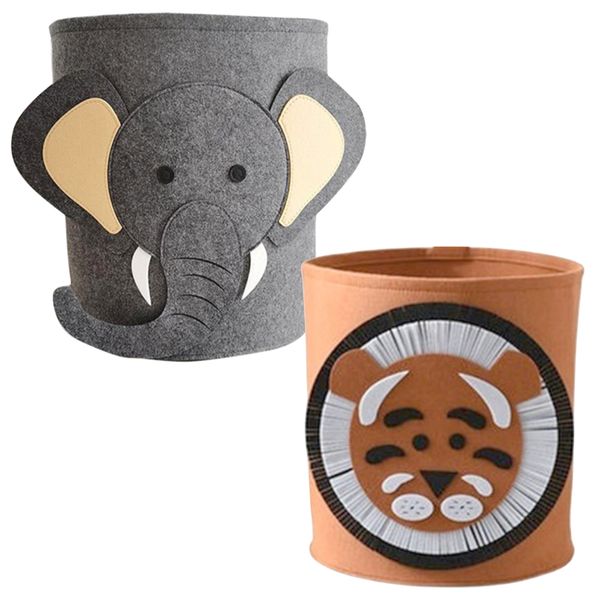 Toy Laundry Basket Barrel Hmaper Home Office Storage Organisers Set Of 2