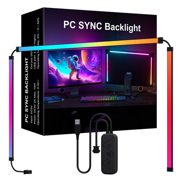 RGB 16 Million Colors 32 in Sync with Screen Computer Light Strip LED