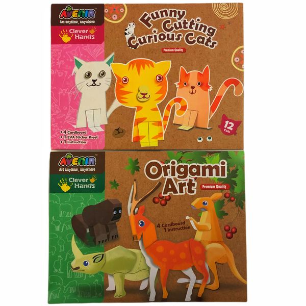 Oregami Art - Avenir Kids DIY Paper Craft Educational Creative Toy Kits