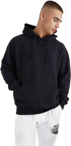 boohooMAN - Men's Virtues Graphic Hoodie - Black