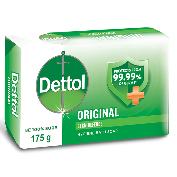 Dettol 175g Hygiene Soap, Hand &amp; Body Soap, Original