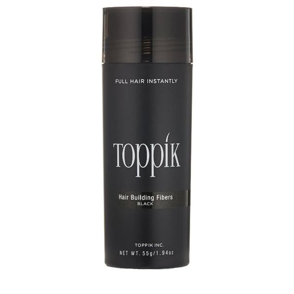 Toppik Hair Building Fibers - Black 55G Giant bottle (Parallel Import)