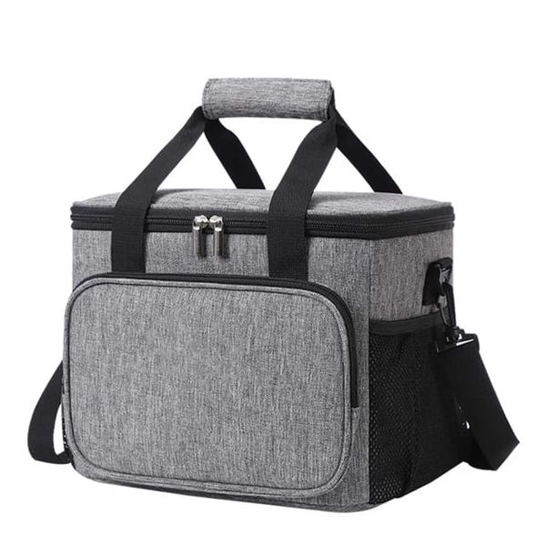 Leakproof Cooler Tote Bag Freezable Picnic Box Insulated Lunch Bag