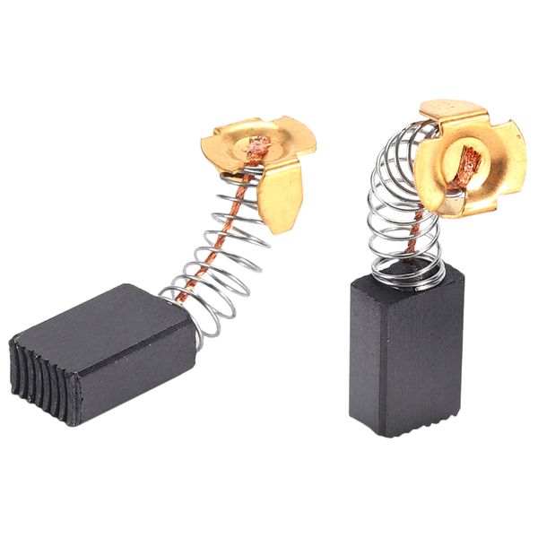 2 Pcs Electric Drill Motor Carbon Brushes 15 x 9 6mm