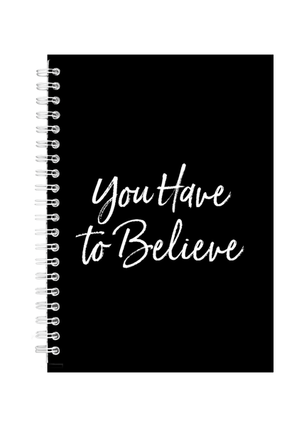 You Trust Positive Motivational Writing Book Notepad Notebook Gift A5 406