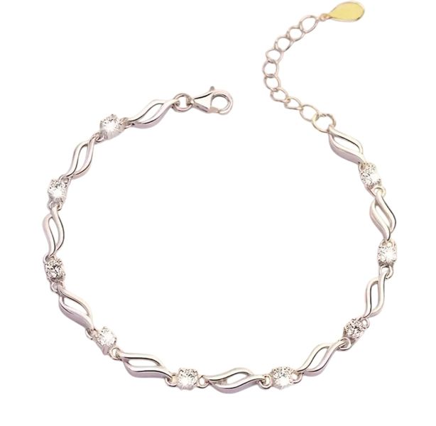 Women's Elegant Chain Bracelet - Minimalist Geometric Design