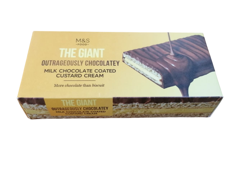 M&amp;S Collection The Giant Milk Chocolate Coated Custard Cream 270g