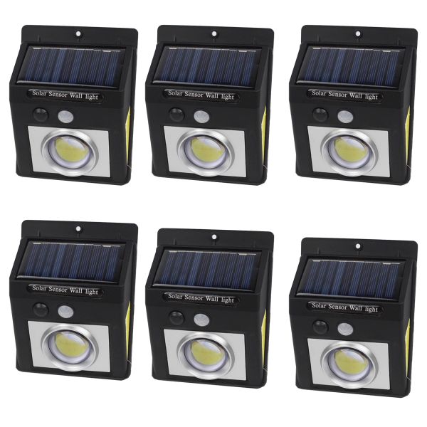 Solar Sensor Wall Light (Set 0f 6)
