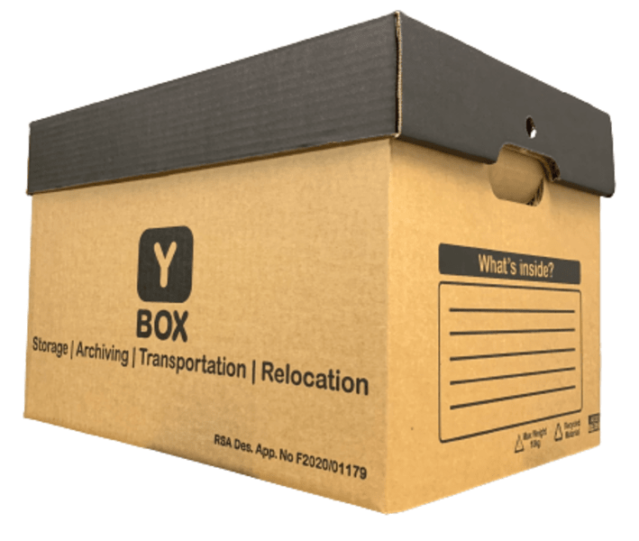 yBox Self Folding Pop-Up Storage Box XL