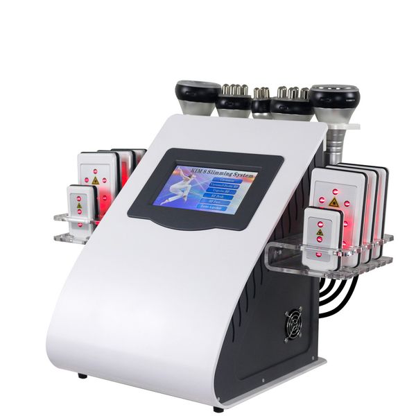 6-in 1 Cavitation Vacuum Laser RF Slimming System