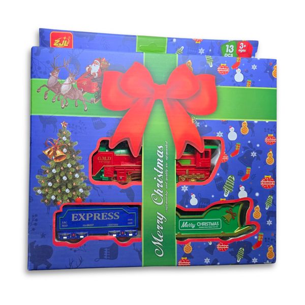 Christmas Express Train - Round Track - 68cm wide - with LED bright light