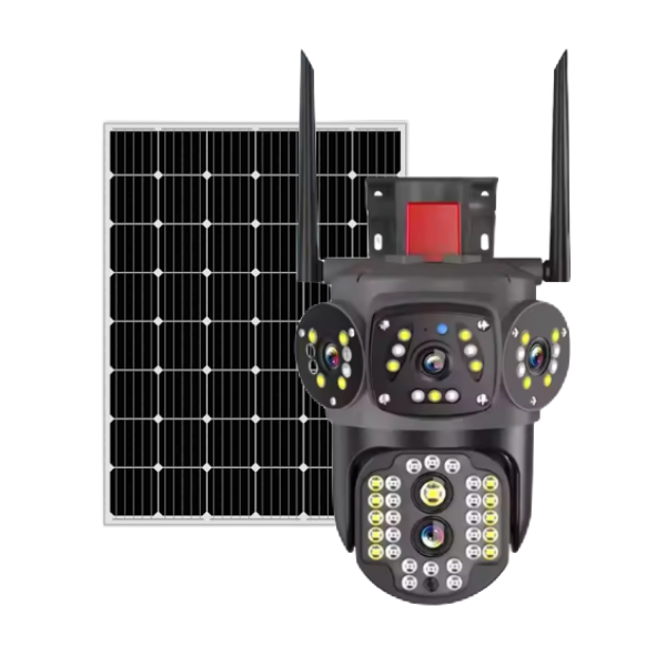 Solar WiFi V380 Pro 6MP 4K Pan Tilt Zoom Camera | 10x Zoom