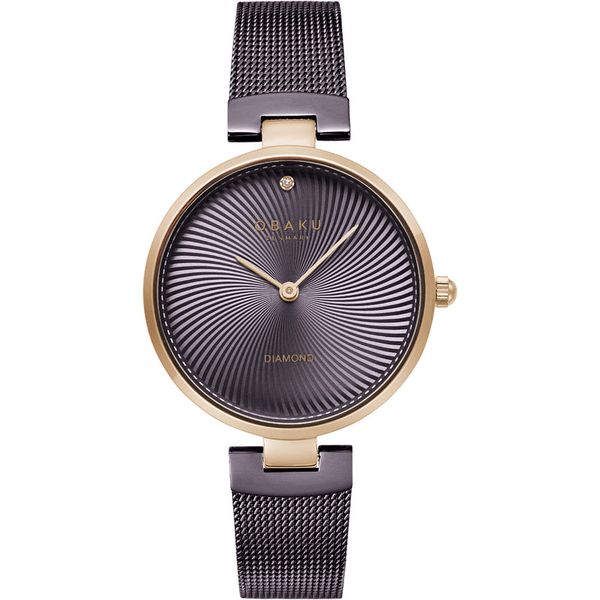 Obaku Women Stainless steel Formal, Analogue Watch V256LXVNMN