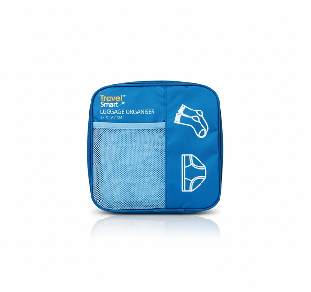 Travel Smart Luggage Organiser - Compact 27x19x7 cm Travel Bag - 2 Pack