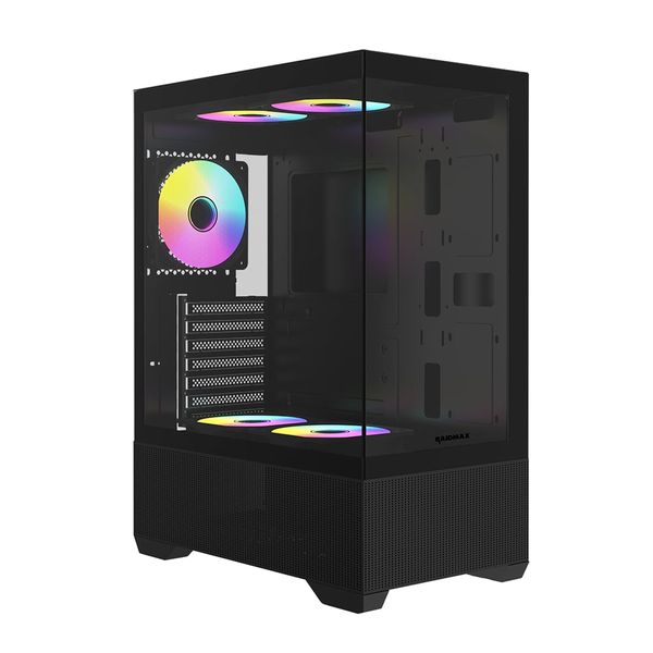 Raidmax I802 AIR E-ATX |ATX | Micro-ATX | Mini-ITX RGB Mid-Tower Chassis