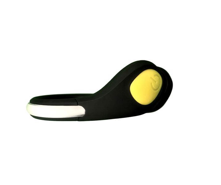 LED/Luminous Safety Shoe Clip on Light - Yellow/Black