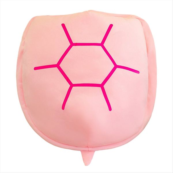 Turtle Shell Doll Pillow Funny Wearable Plush Toy Pink
