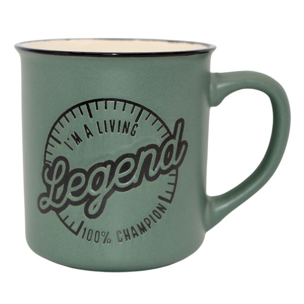 Manly Mug - Legend - Light Green