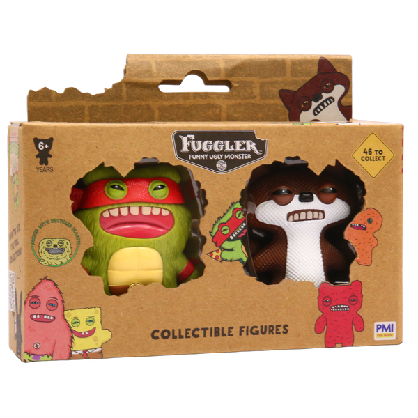 Fuggler Series 2 Collectible Figures 2 Pack Window Box