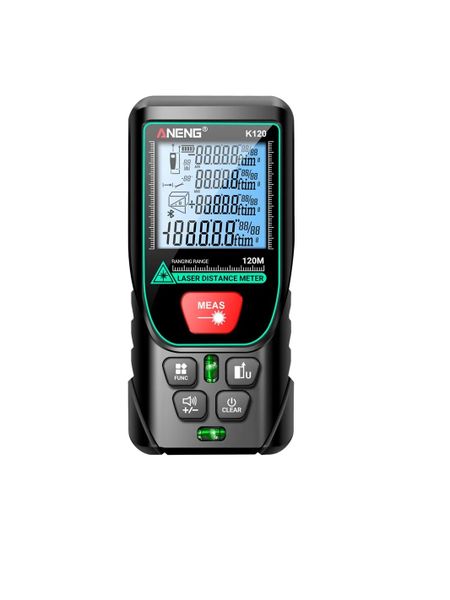 K120 Laser Range Finder With Green Laser And Dual Bubble Levels