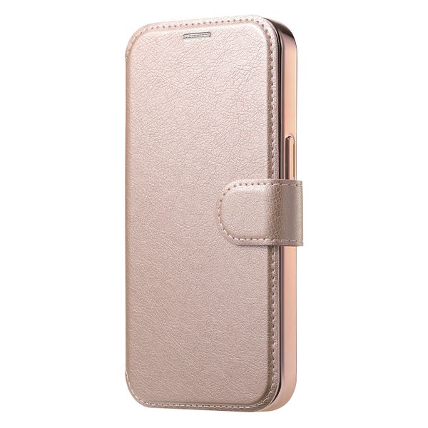 2-in-1 Electroplated Flip Phone Case Compatible with iPhone 13 Pro Max