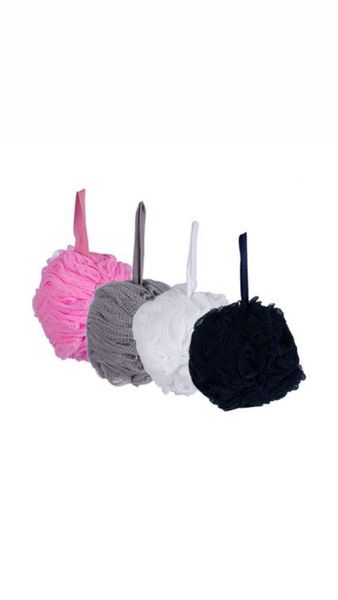 Pack of 4 Bath Sponges with Ribbon