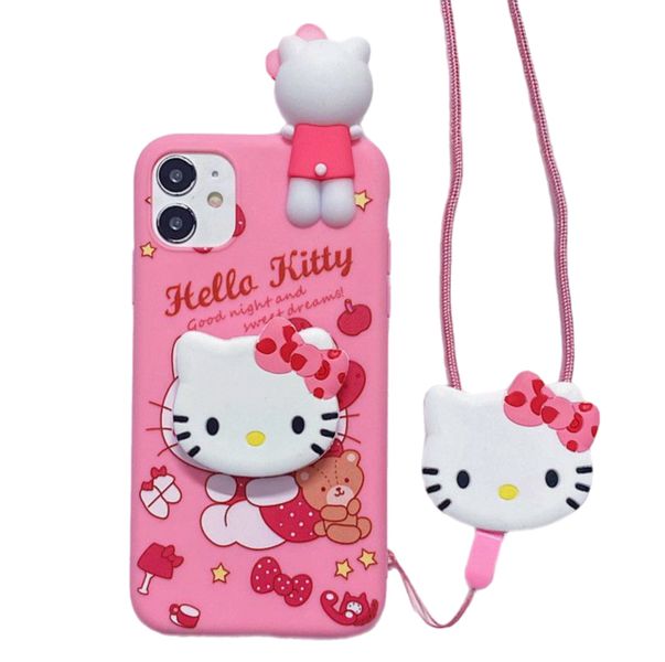 NOZYB - Cute Hello Kitty Phone Case For iPhone 11,12 and 13