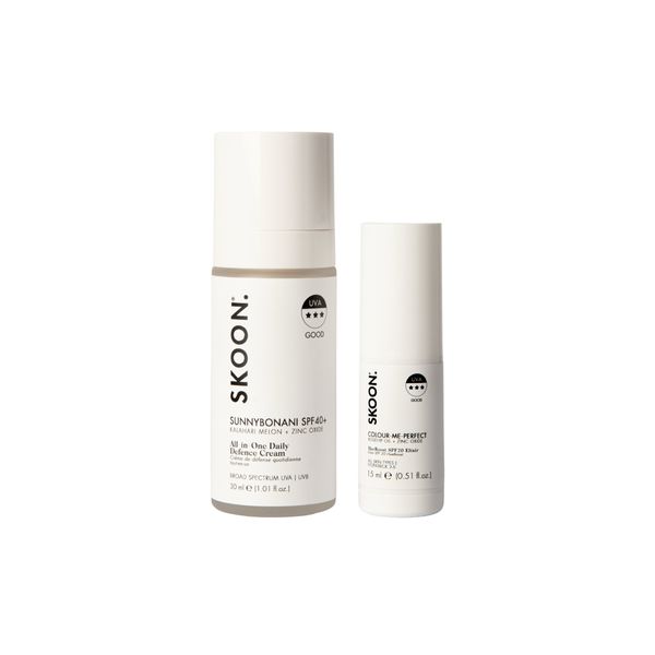 SKOON. SUNNYBONANI SPF40+ 30ml + COLOUR-ME-PERFECT SPF20 15ml Duo Set