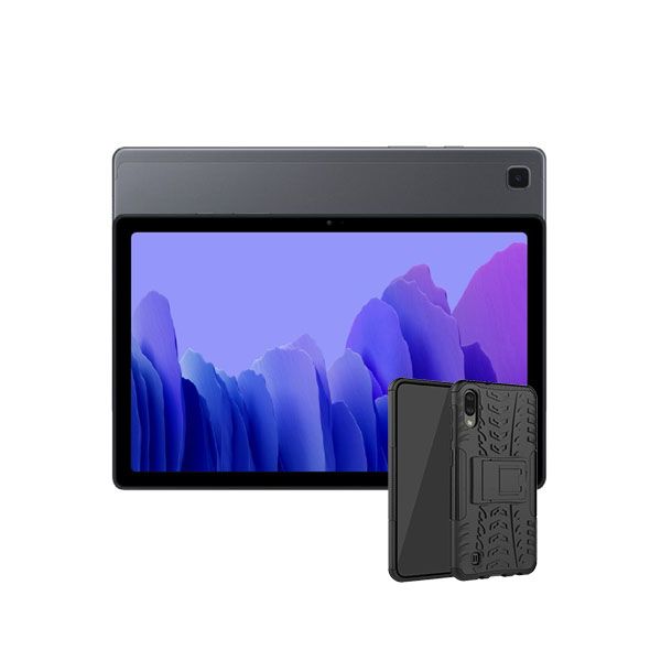 Samsung Galaxy Tab A7 10.4" (T505) LTE + WiFi Tablet - Black + Cover