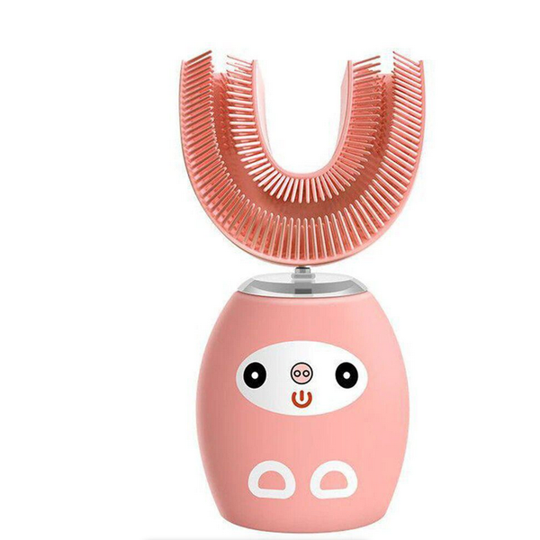 Kids U Shaped Electric Toothbrush - Pink