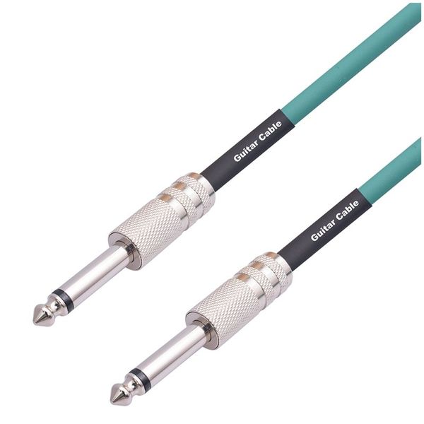 Guitar Instrument Cable 6.35mm for Guitar Bass Drum Device, 10 Meter