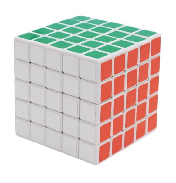 Colourful Rubik's Cube Set - Brain Challenge Puzzle - 6 Pack