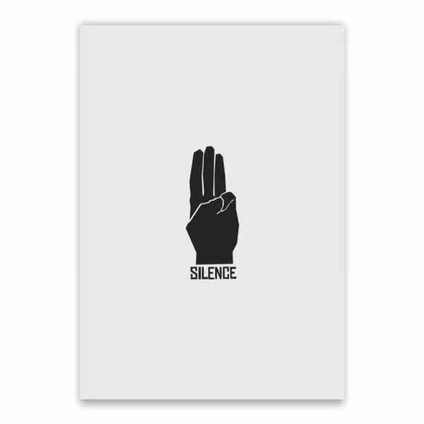Hunger Games Hand Signal Poster - A1