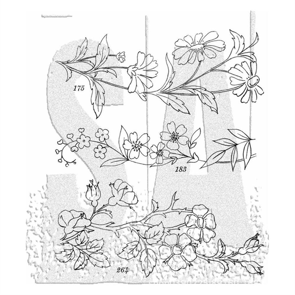 Clear Stamp For Card Making Patterns Valentine'S Day Christmas Th51