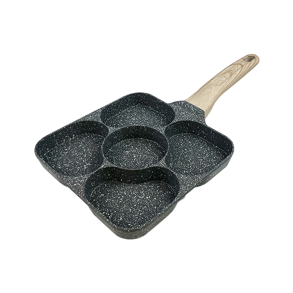 Multifunctional 5-in-1 Heart-shaped Non-stick Frying Pan