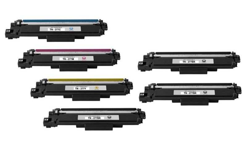 Compatible Brother TN-277 / TN277 / 277 Multipack + 2 x Extra Black