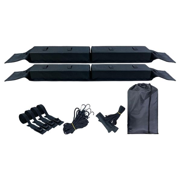 Automotive foldable Non-Slip Car Luggage Roof Rack With Storage Bag - 110cm