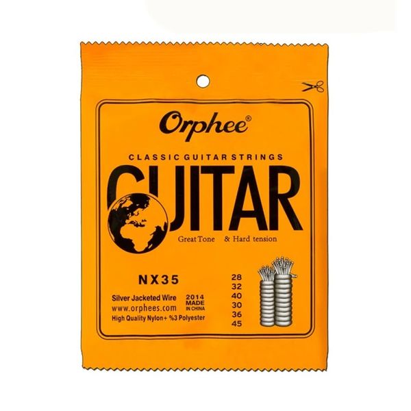Orphee set of nylon strings for 39 in or less classic guitar