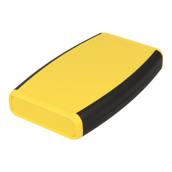 1553DYLBKBAT ABS Enclosure 147x89x24mm Yellow Battery Door Soft Side