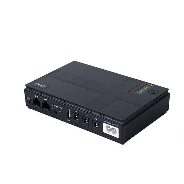 10,000 Mah Uninterruptible Power Supply Mini UPS Battery Backup
