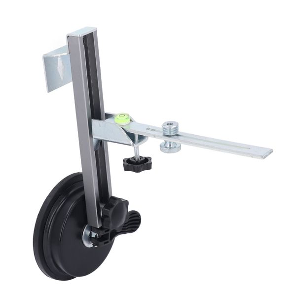 Leveling Tool Bracket with Bubble, Suction Cup, Aluminum Alloy