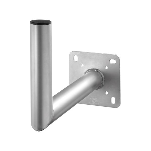 Goobay Aluminium Satellite Dish Wall Mount, 350 mm Wall Distance