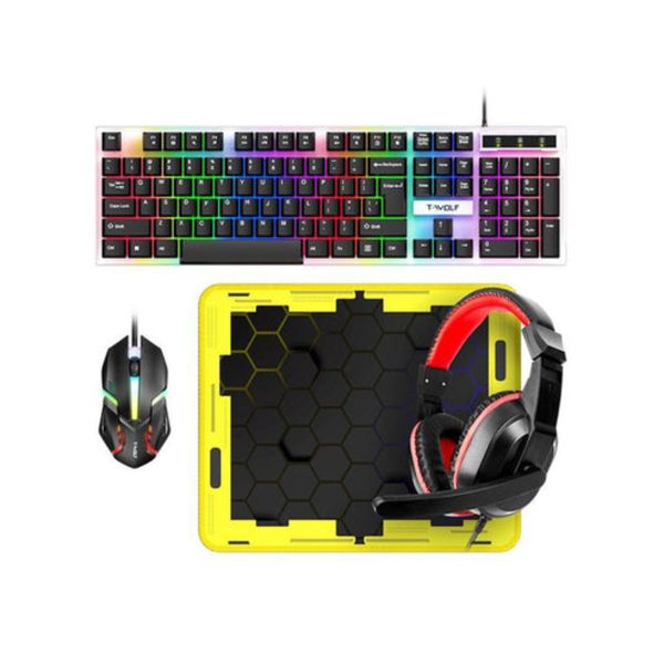 T-Wolf TF240 4-in-1 Gaming Combo