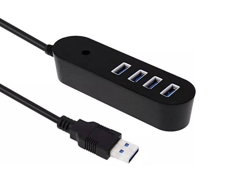 ZATECH 4 Port USB 2.0 HUB -Speeds up to 1 TB