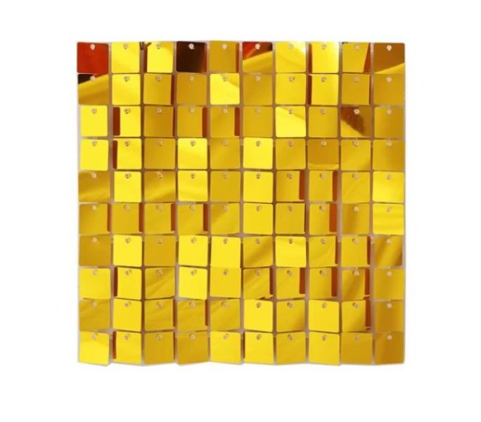 Shimmer Sequin Bling 3D Wall Panel Square Backdrop Decoration 30x30cm