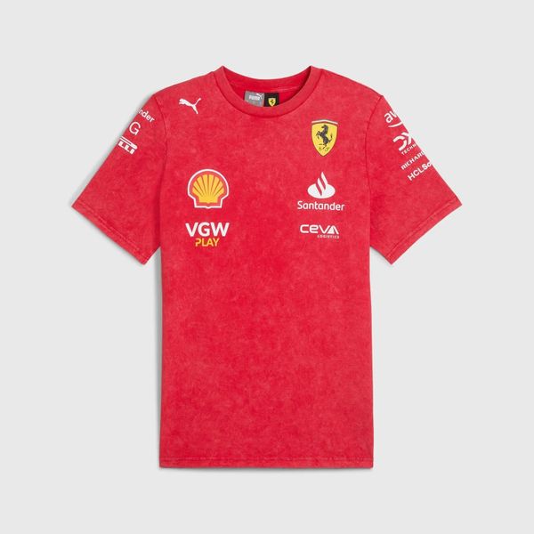 2024 Scuderia Ferrari Desert Sun Team T-Shirt