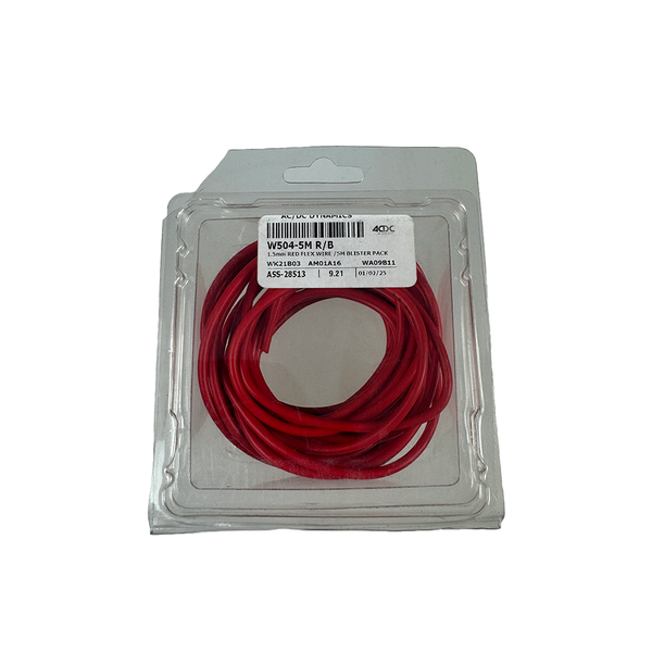 ACDC - 1.5mm White Flex Wire (50m)