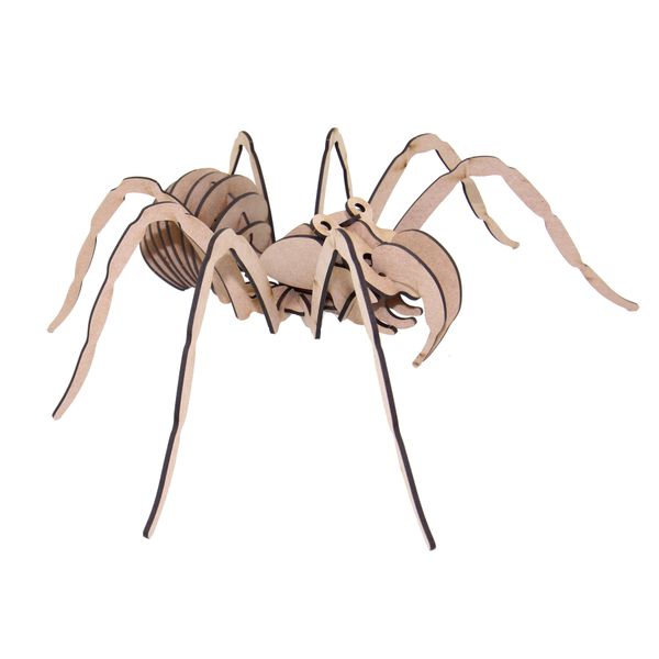 Wow We - 3D Wooden Models - 3D Puzzles - Insect Spider